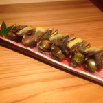 魚菜慶食 光 - 爪バイ貝の刺身
            
