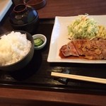 すえひろ亭 - トンテキ（日替わり定食）