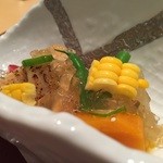 札幌なだ万茶寮 - 夏野菜のお皿