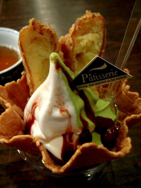 廿日市市の紅葉堂 弐番屋のあげもみソフト』by taktak99 : 紅葉堂弐番