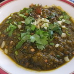 カーン・ケバブ・ビリヤニ - ミント・パクチー・コリアンダーのキーマカレー