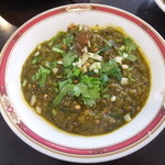 カーン・ケバブ・ビリヤニ - ミント・パクチー・コリアンダーのキーマカレー