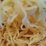 Menya Chinchikurin - 細縮れ麺は熟成度合が高そう＾＾コシが強い！