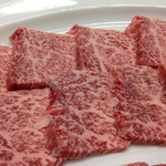 みょうが屋 - 小豆色は旨い肉の証