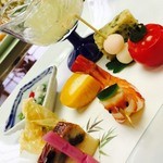 野の花焼山荘 - 前菜