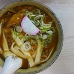 うどんのいなや - カレージャンボ、ジャンボはジャンボきしめんのことです