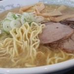 ラーメン ふくや - 麺のアップです（２０１５年６月）。