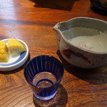 志蕎庵 江月 - まずはお酒を・・・