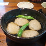 志蕎庵 江月 - 蕎麦掻きの揚げ出し