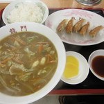 龍門 - カレーラーメンにAセット＋