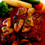 シェ・ホンダ - マシュルームもいい脇役です