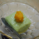 寿し鐵 おおしお - 甘味
      
      白玉ずんだ餅南瓜丸