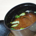 寿し鐵 おおしお - 赤出汁