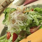 郷土風味 魚来亭 - サラダ..野菜は大切っす！
