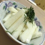 郷土風味 魚来亭 - 長芋の漬物