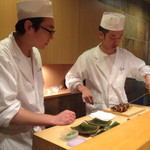 新ばし 星野 - 2015年7月初旬。