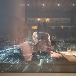 ビーチェ 東京 - 夜景…のつもりが、内観クッキリ(笑) この日は曇り空