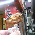 焼き鳥 くすくす - 行燈にスタンプ