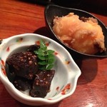 和彩弥 嶋川 - H.26.07.08.夜 大皿から肉じゃが・こんにゃく 756円