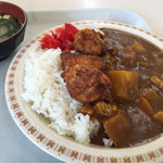 札幌市役所本庁舎食堂 - ザンギカレー（6月からの新メニュー）