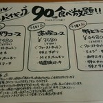 金獅子のヤキニク - 初めて特上コースにしてみました