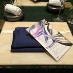 7月のディナーメニューとワインペアリング（Meta）をお願いしました。￥23,047