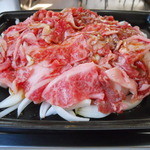 上高地食堂 - 牛バラ焼き