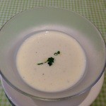 ビストロ インコントロ - 本日のスープ（じゃがいもととうもろこしの冷製スープ）