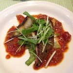 ビストロ インコントロ - 鯛のムニエル・冷製トマトソース