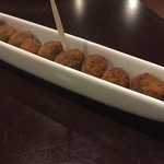 エ パタティ エ パタタ - オリーブの肉詰め　520円