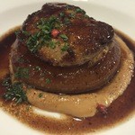 エ パタティ エ パタタ - フォアグラと大根のステーキ　焦がし玉ネギソース　1,250円