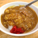 中華そば さとう - 半カレーライス（300円）