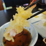 水府そば　大和屋 - 海老ﾁｬﾝは、薄衣でﾌﾟﾘｯﾌﾟﾘぃ～！