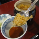 水府そば　大和屋 - ｻｰﾋﾞｽの「天かす」で・・・ﾅﾝﾁｬｯﾃ『冷やしたぬき』も製作可能。