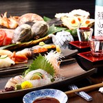 旬の地魚を使った酒の肴とお寿司をお楽しみ下さい