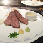 ガーデンレストラン 清泉亭 - 和牛炙り焼き