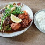 じんで - ビーフセイル焼き1400円　ごはん220円　（＾＾