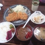 大門 美ゆき - とんかつ定食￥１０００