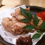 俺の魚を食ってみろ!! - (2015/7/9)本日のサービスの一品、鱧のガーリック揚げ