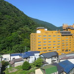 姫の湯 - ５階からの眺め