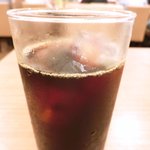 Gurampa - 『'15/07/08撮影』サラダセット+大盛り 900円 のアイスコーヒー