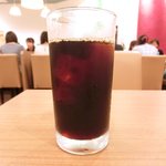 Guran pa - 『'15/07/08撮影』サラダセット+大盛り 900円 のアイスコーヒー