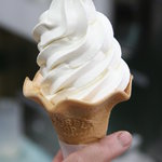 レインフォレストカフェ - 濃厚ミルクのソフトクリーム300円
