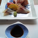 ほとじま - コースの最初の刺身