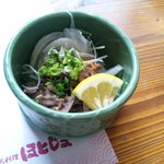 ほとじま - 砂ずりのような食感の小鉢