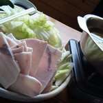 ほとじま - まぐろのしゃぶしゃぶ鍋