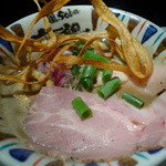 鶏Soba 座銀 - 煮干し吟醸　nigori　あーっぷ