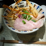 鶏Soba 座銀 - 煮干し吟醸　nigori