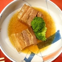 長崎卓袱浜勝 - 2015年4月　中鉢(豚の角煮)