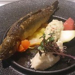 2015年7月鮎のコンフィ